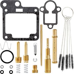 YFM80 Carburetor Rebuild Kit Compatible with Yamaha Raptor 80 YFM80 YFM80R YFM80W Moto-4 Grizzly 80 YFM80 YFM80G YFM80GH Raptor 50 YFM50 YFM50R Badger 80 YFM80 Champ 100 YFM100 Carb Repair Set