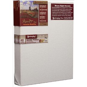 MASTERPIECE Z1ME-1616 Monet Pro 1.5 بوصة سييرا عميقة ثقيلة الوزن ومتوسطة الملمس 14.6 أونصة من القطن الممدد 16 بوصة × 16 بوصة أبيض