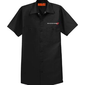 Dodge Mechanics Shirt | Pick Your Logo | SRT, Hellcat, Redeye, Scat Pack, Viper Sneaky Pete, Fangs, Stryker