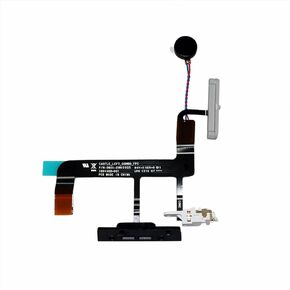 Huasheng Suda Replacement for Micro-Soft Sur face Pro 3 1631 1644 Power Volume Button Headphone Jack Flex Cable Vibrating Motor Assembly 0801-35U01QS 894488-001