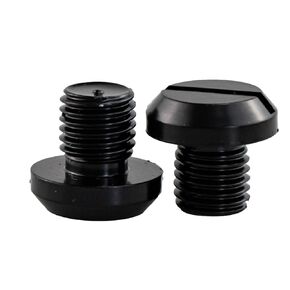 2 Pcs Motorcycle Mirror Hole Plugs - Aluminum Alloy Screws for Motor Rearview Mirrors, Decorative Blanking Accessories for Motorcycle Mirrors(Right+Left)