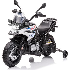 12V 7AH Ride On Motorcycle, Licensed BMW Kids Motorcycle, High/Low Speed, EVA Tire, LED Headlights, Spring Suspension, Music,Ride On Car for Boys and Girls