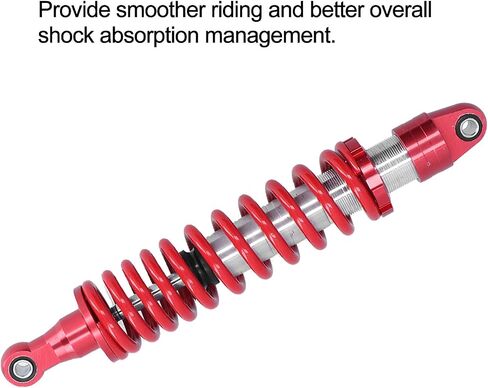 KIMISS Shock Absorber, 14.2in Universal Shock Absorber Rear Suspension Adjustable Damping for Motorcycle ATV Go Karts in Saudi Arabia