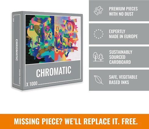 Cloudberries Pixels Puzzle, Easy 1000 Piece Puzzle for Adults, Gradient Puzzle, Jigsaw Puzzles for Grown Ups, Relaxing Puzzles, Color Gradient Puzzle in Saudi Arabia