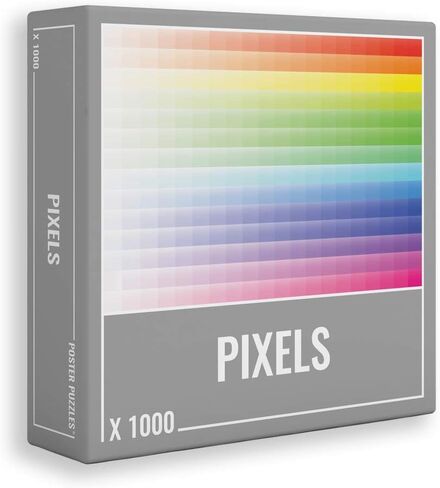 Cloudberries Pixels Puzzle, Easy 1000 Piece Puzzle for Adults, Gradient Puzzle, Jigsaw Puzzles for Grown Ups, Relaxing Puzzles, Color Gradient Puzzle in Saudi Arabia