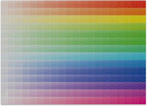 Cloudberries Pixels Puzzle, Easy 1000 Piece Puzzle for Adults, Gradient Puzzle, Jigsaw Puzzles for Grown Ups, Relaxing Puzzles, Color Gradient Puzzle in Saudi Arabia