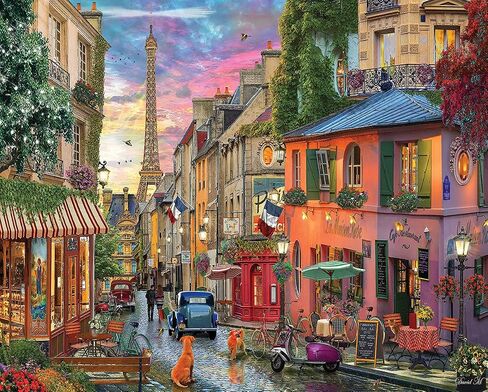 White Mountain Puzzles Paris Sunset, 1000 Piece Jigsaw Puzzle in Saudi Arabia
