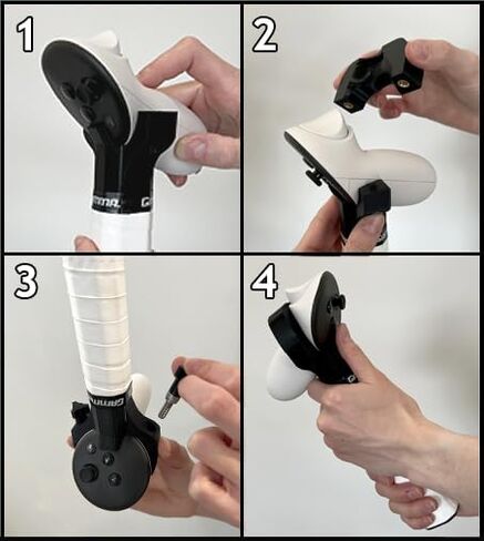 قبضة VR للتنس/كرة البيسبول للعبة Quest 3 (اليد اليسرى) in Kuwait