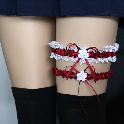 Wedding Garter for Bride Prom Garters Bridal Leg Garter(LDZ14) in Saudi Arabia