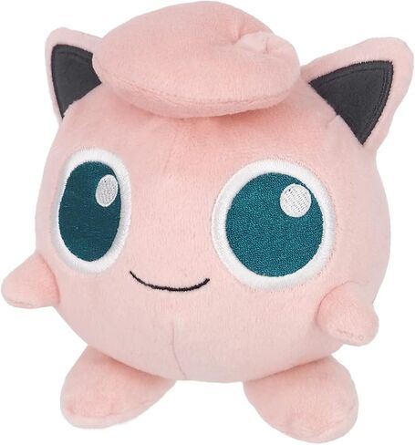 Sanei Pokemon All Star Series Jigglypuff محشوة من القطيفة، 5 بوصات، وردي (PP02) in Kuwait