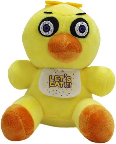 FNAF Plushies - All Characters(7") - - Plush: Chica, Springtrap, Bonnie, Marionette, Foxy Plush - Plush-FNAF Plush-Kid's Toy-Stuffed Animal (Bonnie) in Saudi Arabia