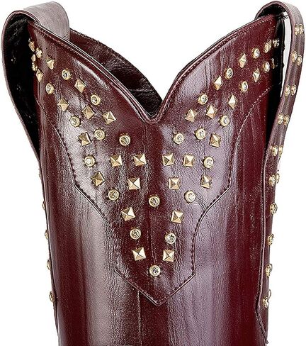 ANN CREEK Women's 'Quetaro' Stud and Rhinestone Western Boots in Saudi Arabia