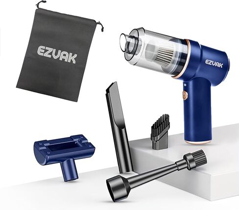Cordless Handheld Car Vacuum Cleaner (Black) in Saudi Arabia