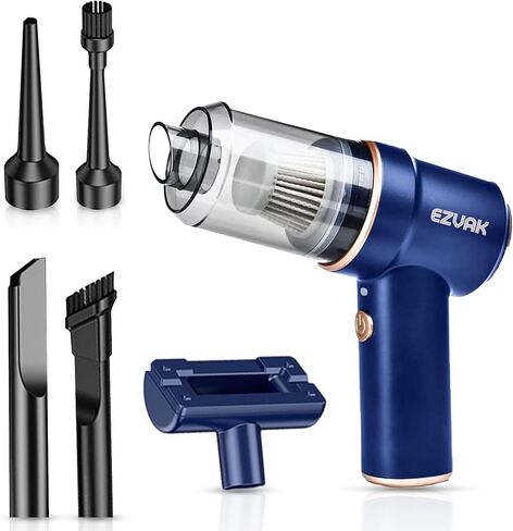 Cordless Handheld Car Vacuum Cleaner (Black) in Saudi Arabia