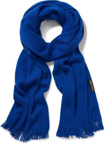 Calvin Klein womens Warm Fringe Cold Weather ScarfFashion Scarf in Saudi Arabia