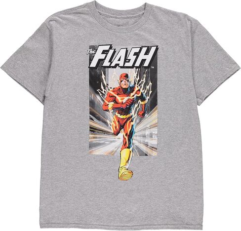 تي شيرت DC Comics مرخص رسميًا للأطفال من Flash Superhero Boys in Kuwait