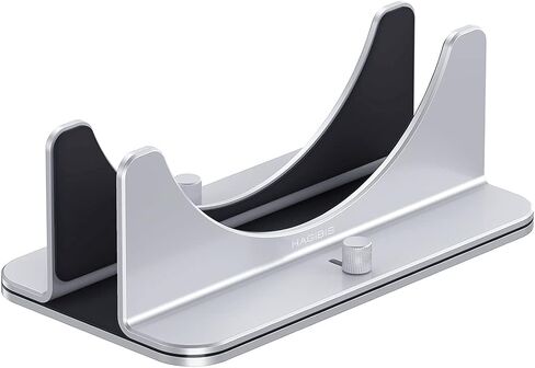 Hagibis Vertical Stand for Mac Mini M2, Aluminum Alloy Laptop Stand Anti-Slip Computer Holder Desktop Stand Compatible with M1 Chip Mac Mini, MC25 Pro in Saudi Arabia