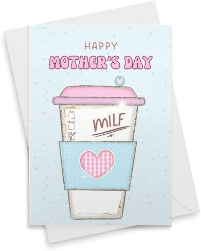 Card for Wife, Card for Husband, birthday cards him, birthday cards her, Coffee Lover Gift, card, hotstuff, happy birthday, cute birthday card, coffee birthday card, birthday card, gift [00735] in Saudi Arabia