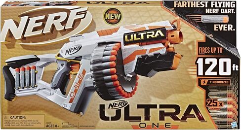 NERF Ultra One Motorized Blaster, 25-Dart Drum (Amazon Exclusive) in Saudi Arabia