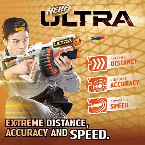 NERF Ultra One Motorized Blaster, 25-Dart Drum (Amazon Exclusive) in Saudi Arabia
