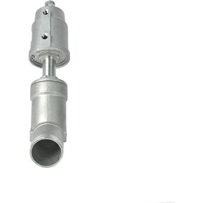 DN50 Stainless Steel Pneumatic Welding Angle Seat Valve with Stainless Steel Actuator - 1 Piece(Double Acting) in Saudi Arabia