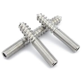 Double Ended Self Tapping Screws, Double Ended Dowel Screws Headed Self Tapping Wood Hex Socket M8x50mm in Saudi Arabia