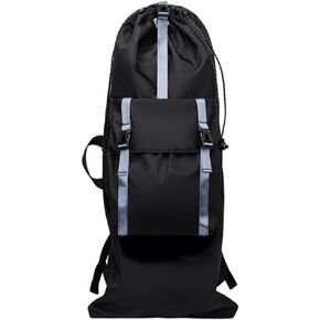 Portable Longboard Skateboard Backpack Large Capacity Skateboard Backpack Skateboard Bag Surf & Skate Carrier Backpack in Saudi Arabia