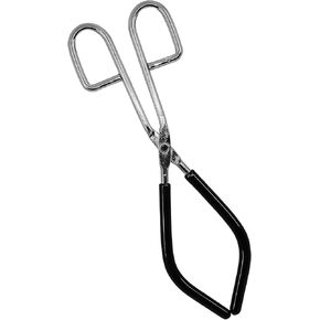 2026 New Beaker Tongs,9.75 Inch Nickel Plated Steel Laboratory Tongs,Rubber Coated Jaws for Secure Grip,Science Lab Equipment for Classroom and Professional Use in Saudi Arabia