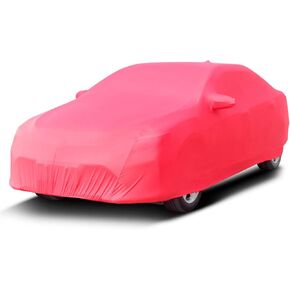 Stretch Car Cover Dustproof Car Sun Shade Cover(Red,Model Y) in Saudi Arabia