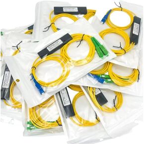 10 قطع 1X2 SC/UPC-SC/PLC مقسم وضع واحد in Kuwait