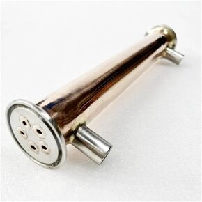 1.5" (38mm) OD50.5mm Copper Condenser, Reflux,Dephlegmator with 1/4" Female Thread for Homebrew Length 250mm in Kuwait