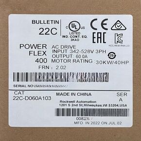 New 22C-D060A103 400 AC Drive 40HP Surplus 22CD060A103 in Kuwait