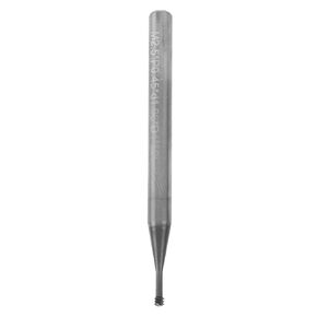 التنغستن الصلب 3 - قطع طحن الخيط بأسنان 60 درجة، M2.5x0.45xD4x50 لقم نحت CNC للأخدود الدقيق وتصنيع الخيوط على المواد الصلبة in Kuwait