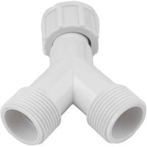 Dishwasher Washing Machine Y Tee Connector Adapter Double Inlet Junction Split in Kuwait