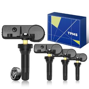 315 ميجا هرتز TPMS مبرمج مسبقًا، متوافق مع Ford F150 2009-2014 | F250 2009-2014 | التركيز 2010-2020 | موستانج 2010-2014 مستشعر مراقبة ضغط الإطارات/OE: DE8T1A180AA (4 عبوات) in Kuwait