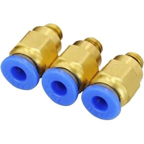 30PCS PC4-M6 4mm To M6 Pneumatic Connectors Male Straight One-touch Fittings in Kuwait