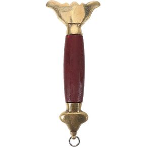 KESYOO Red Wooden Tai Chi Sword Grip Lightweight and Comfortable Handle for Martial Arts Training and Competition Includes Copper Accessory for Spare Assembly in Kuwait