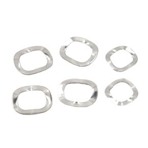 Stainless Steel Wave Washer, 304 Stainless Steel Three Wave Spring Washers, Multiple Sizes in Saudi Arabia