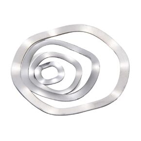 Stainless Steel Wave Washer, Stainless Steel Three Wave Washers Silver M3-M51 Pack of 5-100 Pcs in Saudi Arabia