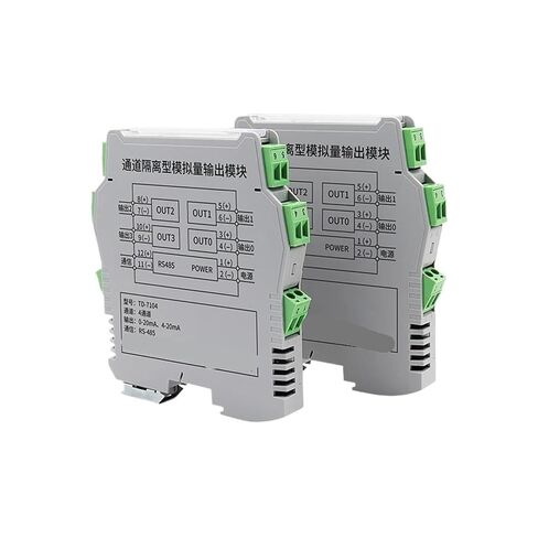 1 PCS High Precision Isolated Analog Output Module for Industrial Automation - Voltage/Current Output Options in Saudi Arabia