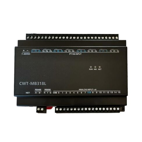 Cwt-Mb318l 8pt+16ai Rs485 Rs232 وحدة اكتساب Ethernet Modbus Rtu in Kuwait