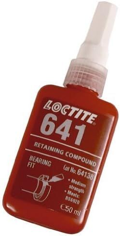 LOCTITE - 641 BEARING FIT RETAINER (مانع التسرب، المثبت، الغراء الفائق والشريط) من Loctite in Kuwait