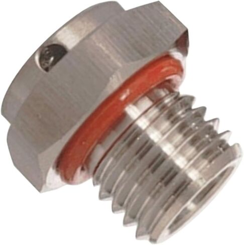 Stainless Steel Waterproof Air Vent Valves M5 M-6 M12 M16 M20 Screw in Protective Vent Plug Metal Breathers Vent Valves(M12x1.5) in Kuwait