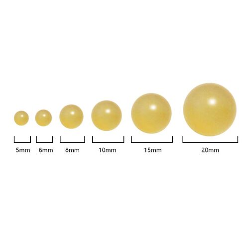 BAOSHISHAN 1KG Agate Grinding Balls 8mm ~1280pcs | Brazil & Uruguay Agate Rough Sourced, No Metal Contamination, Mohs 6.5-7 Hardness, ICP-MS/XRF Ready, Assorted Natural Colors in Kuwait