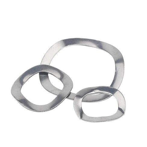 Spring Wave Washer 10/50Pcs 304 Stainless Steel Three Wave Washers Spring Washer(M16 X21 x 0.3 50pcs) in Kuwait