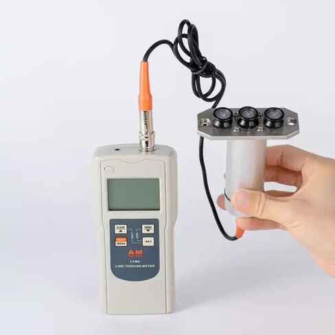 Handheld Digital Tension Meter Spoke Tension Meter for Yarns Fibers Wires 19.6N in Kuwait