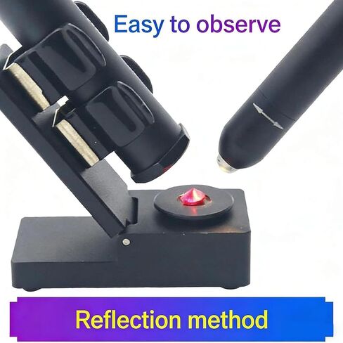 Gemstone Spectroscope Stand, Foldable Beam Splitter Holder, 0-90° Adjustable Angle, Supports Transmission / Reflection Testing, for Jewelry in Kuwait