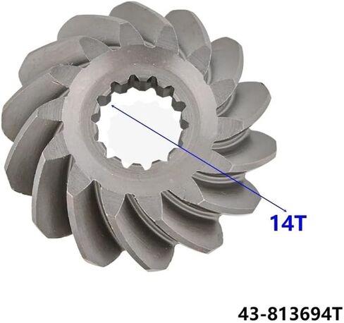 813694 Pinion for Outboard Motor 50HP 55HP 60HP 43-813694T;813694T; in Kuwait