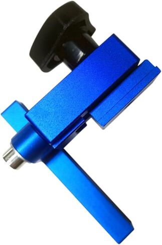 LIFKOME Aluminum Alloy T Slot Miter Gauge Stop Block for Woodworking with Simple Installation and Disassembly, Blue Replacement Miter Track Stop for DIY Woodworking Projects in Kuwait
