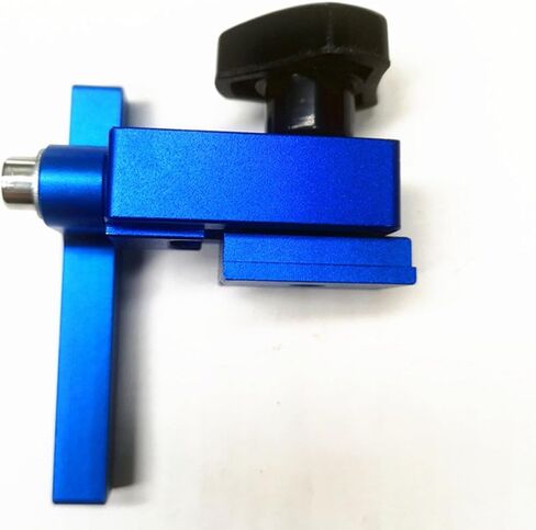 LIFKOME Aluminum Alloy T Slot Miter Gauge Stop Block for Woodworking with Simple Installation and Disassembly, Blue Replacement Miter Track Stop for DIY Woodworking Projects in Kuwait